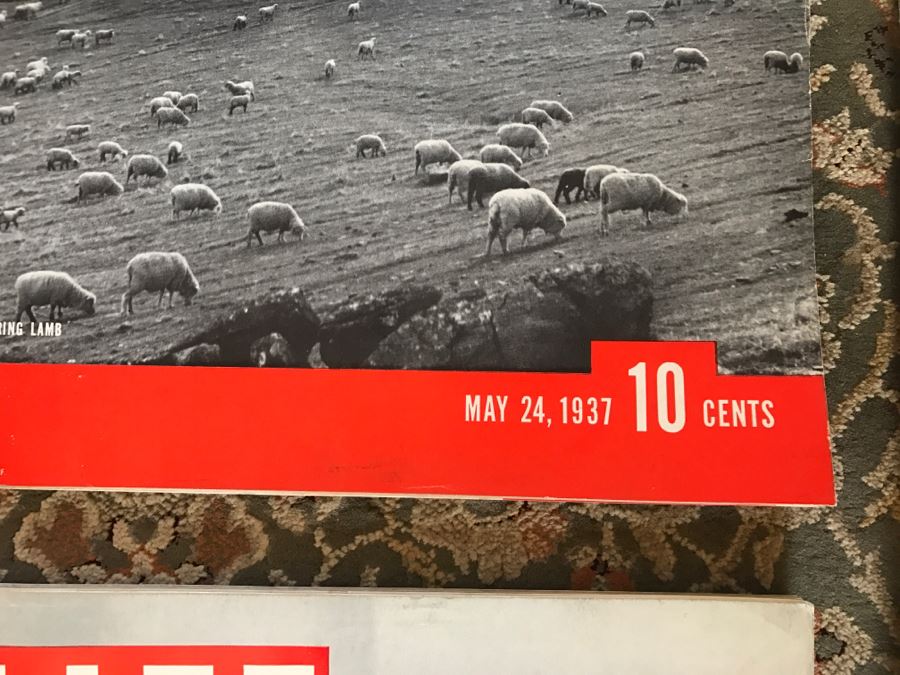 JUST ADDED -  Set Of 6 Vintage 1930's LIFE Magazines In Great Condition [Photo 3]