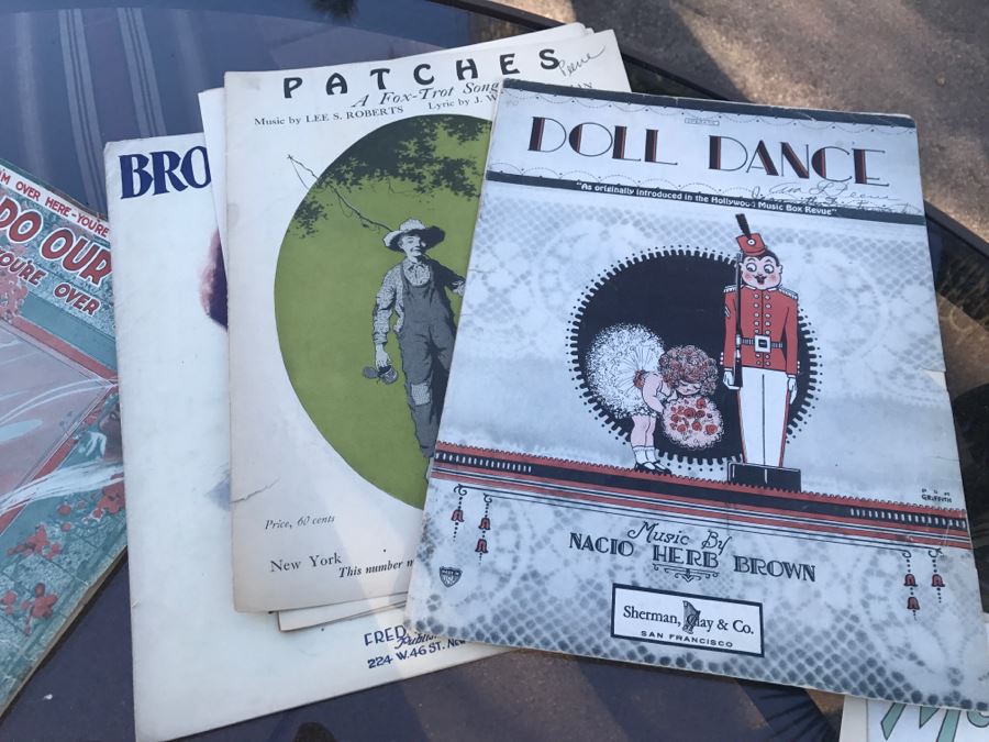 JUST ADDED - Collection Of Various Sheet Music Including Army Nurse Corps Song Book - See All Photos [Photo 17]