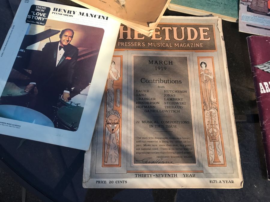 JUST ADDED - Collection Of Various Sheet Music Including Army Nurse Corps Song Book - See All Photos [Photo 2]