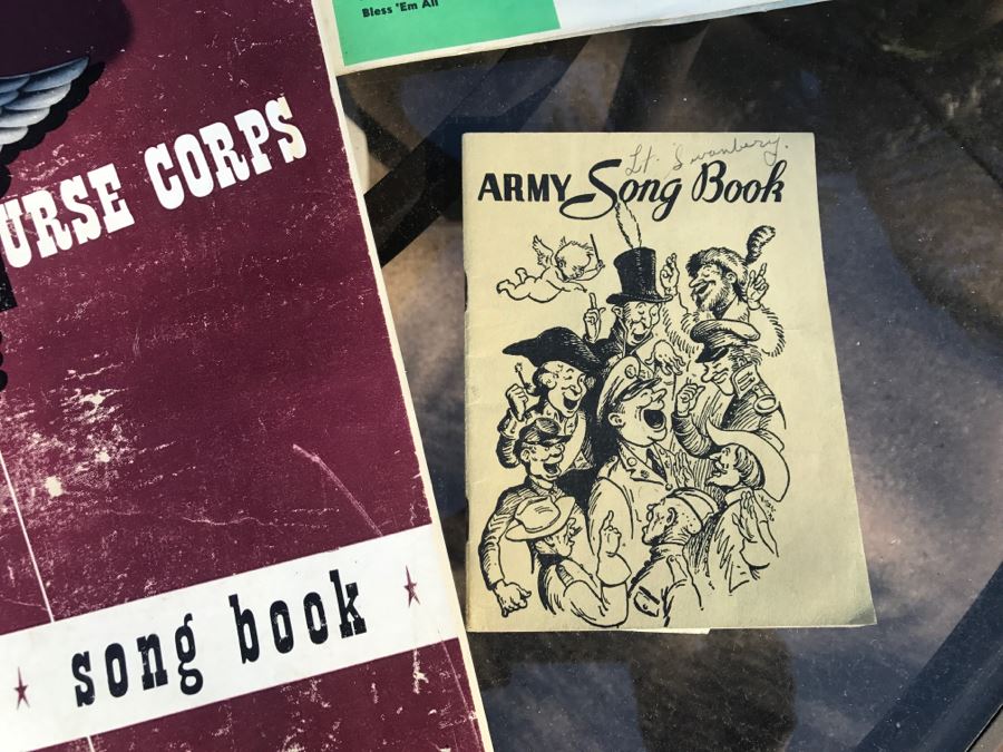 JUST ADDED - Collection Of Various Sheet Music Including Army Nurse Corps Song Book - See All Photos [Photo 4]