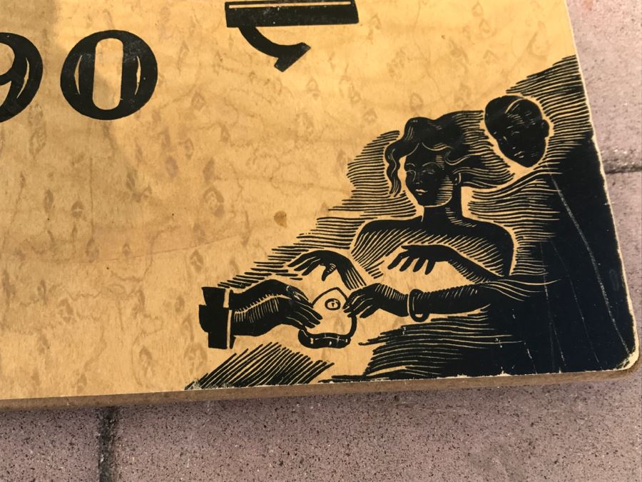 JUST ADDED - Vintage Mystifying Oracle Original Ouija Board Game Board William Fuld Baltimore MD [Photo 8]