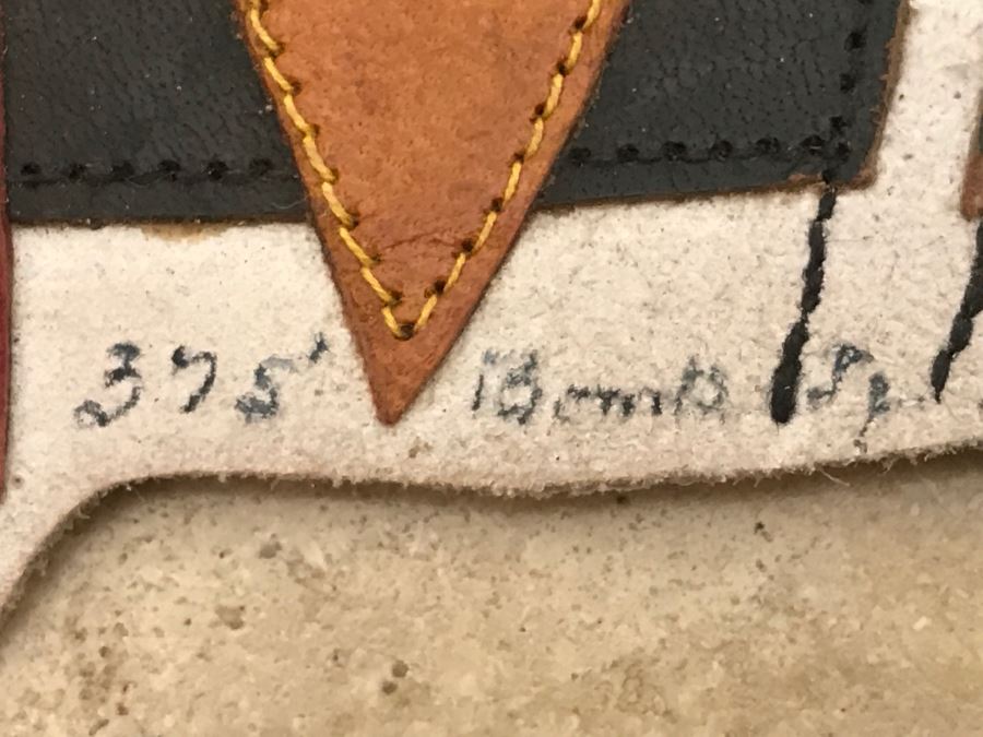 JUST ADDED - Vintage WWII 375th Bombardment Squadron Handmade Patch [Photo 8]