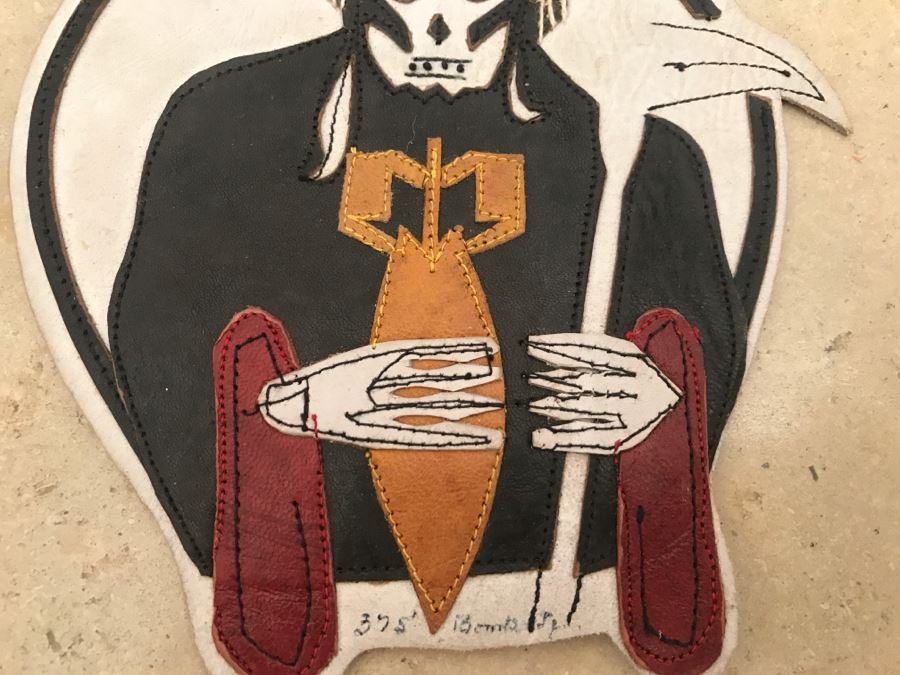 JUST ADDED - Vintage WWII 375th Bombardment Squadron Handmade Patch [Photo 5]
