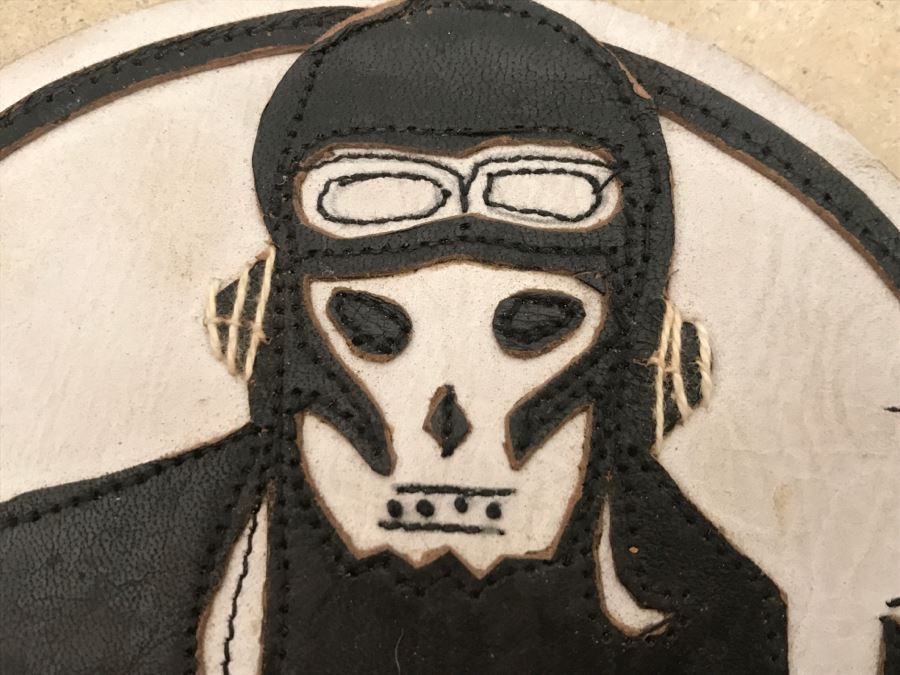 JUST ADDED - Vintage WWII 375th Bombardment Squadron Handmade Patch [Photo 4]