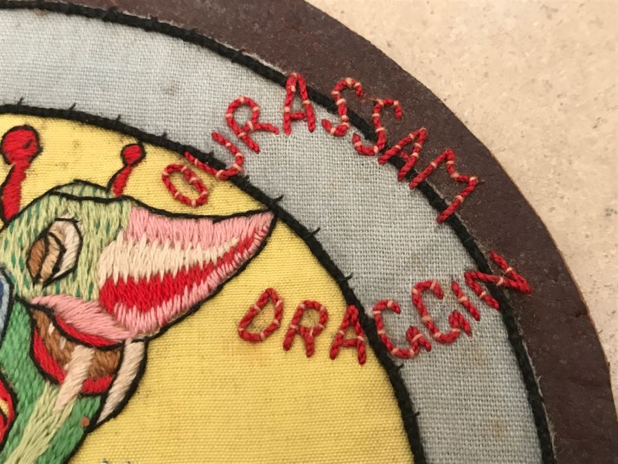 JUST ADDED - Vintage WWII 25th Fighter Squadron Handmade Patch [Photo 9]