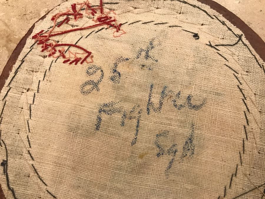 JUST ADDED - Vintage WWII 25th Fighter Squadron Handmade Patch [Photo 12]