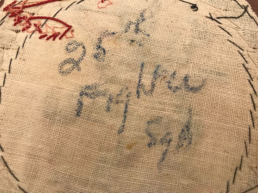 JUST ADDED - Vintage WWII 25th Fighter Squadron Handmade Patch [Photo 13]