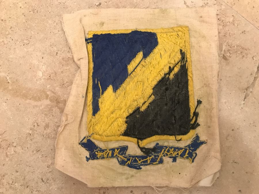 JUST ADDED - Vintage WWII Patch 'Angels On Our Wings' [Photo 7]