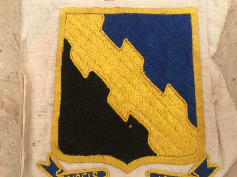 JUST ADDED - Vintage WWII Patch 'Angels On Our Wings' [Photo 6]