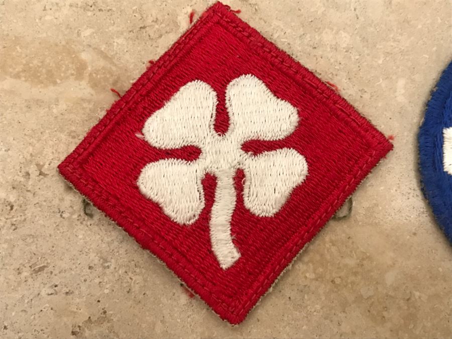 JUST ADDED - Pair Of WWII Patches [Photo 6]