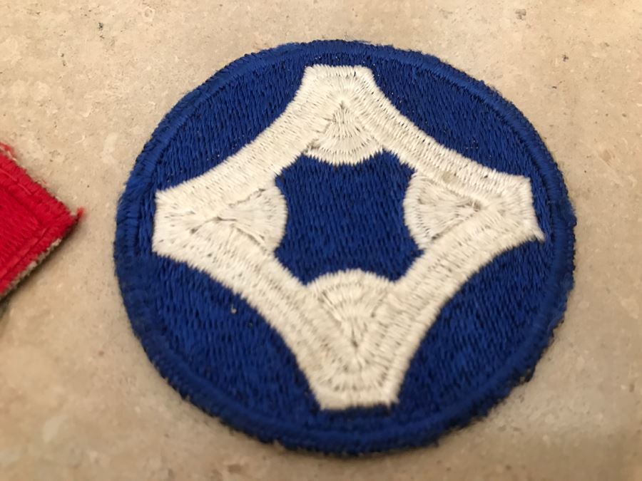 JUST ADDED - Pair Of WWII Patches [Photo 4]