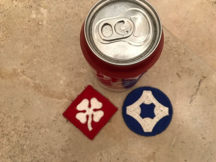 JUST ADDED - Pair Of WWII Patches [Photo 2]