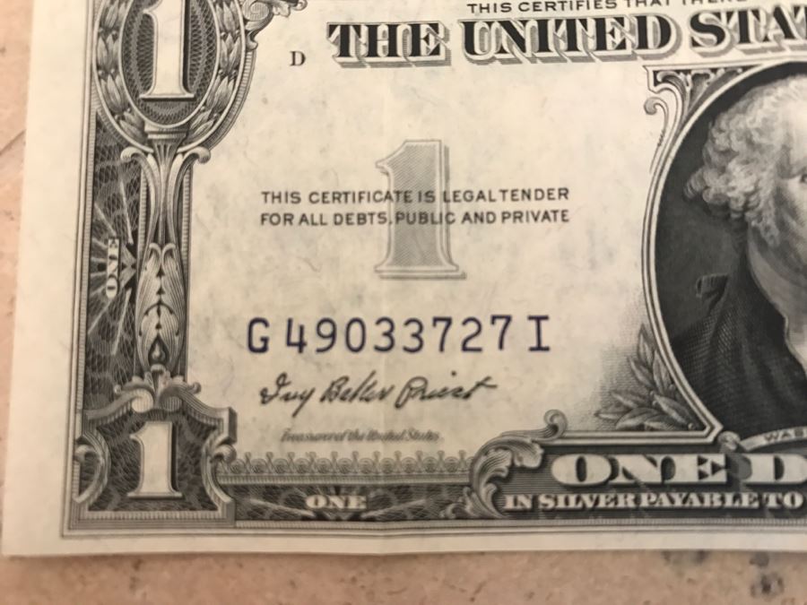 JUST ADDED - Vintage US Currency / Silver Certificates [Photo 17]