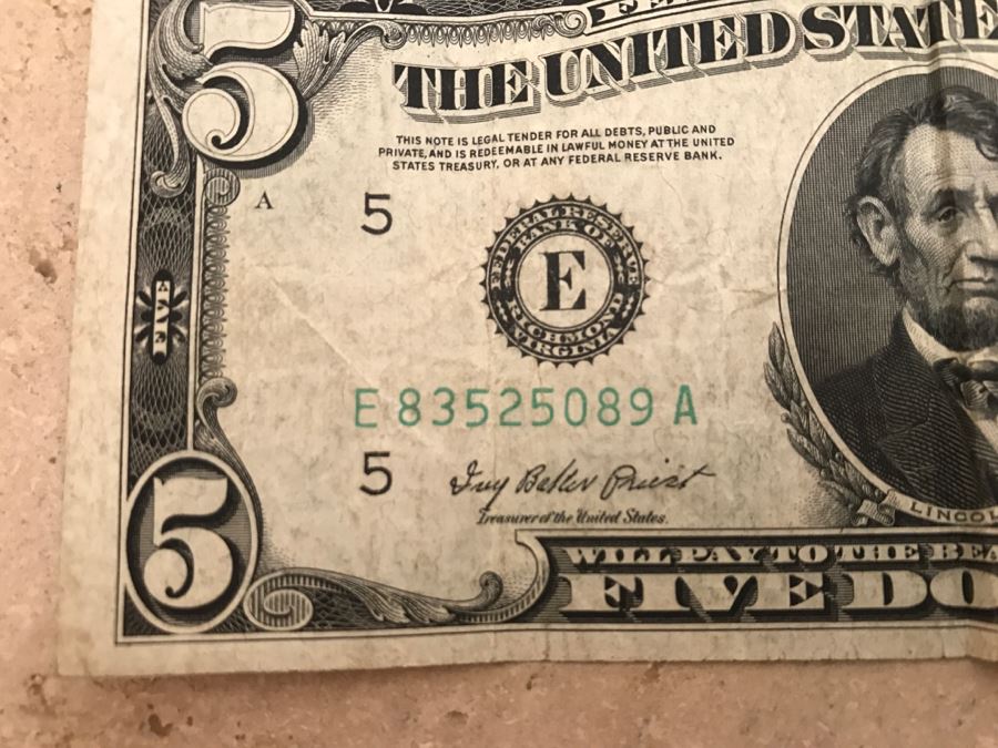 JUST ADDED - Vintage US Currency / Silver Certificates [Photo 7]