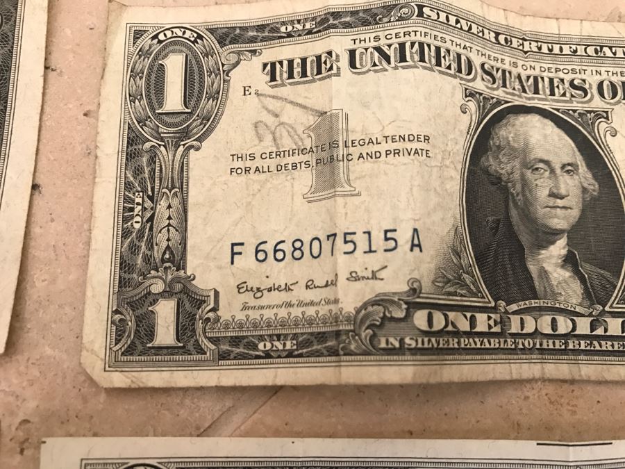 JUST ADDED - Vintage US Currency / Silver Certificates