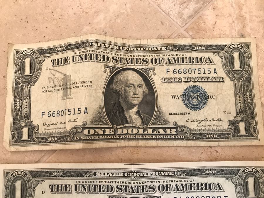 JUST ADDED - Vintage US Currency / Silver Certificates