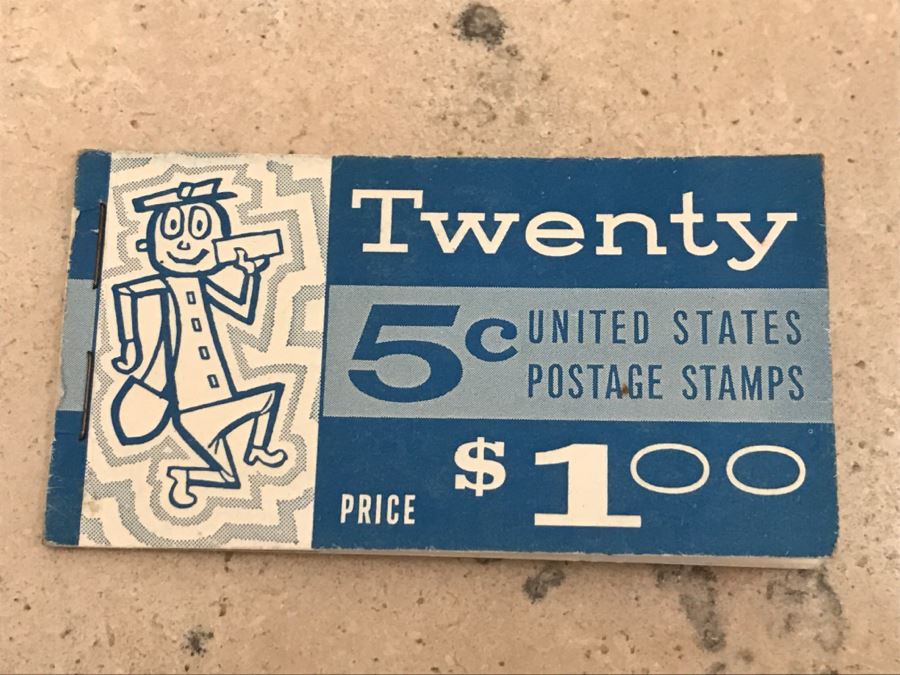 JUST ADDED - Various Stamps Including Sheet Of (50) Mint Vintage 1956 Mount Vernon 1 1/2 Cent Stamp [Photo 9]