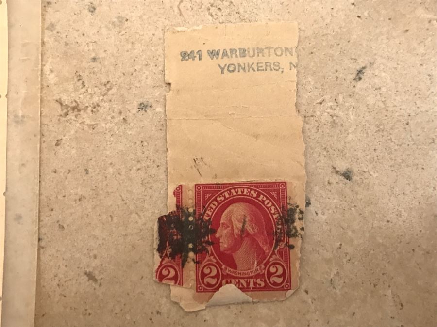 JUST ADDED - Various Stamps Including Sheet Of (50) Mint Vintage 1956 Mount Vernon 1 1/2 Cent Stamp [Photo 7]