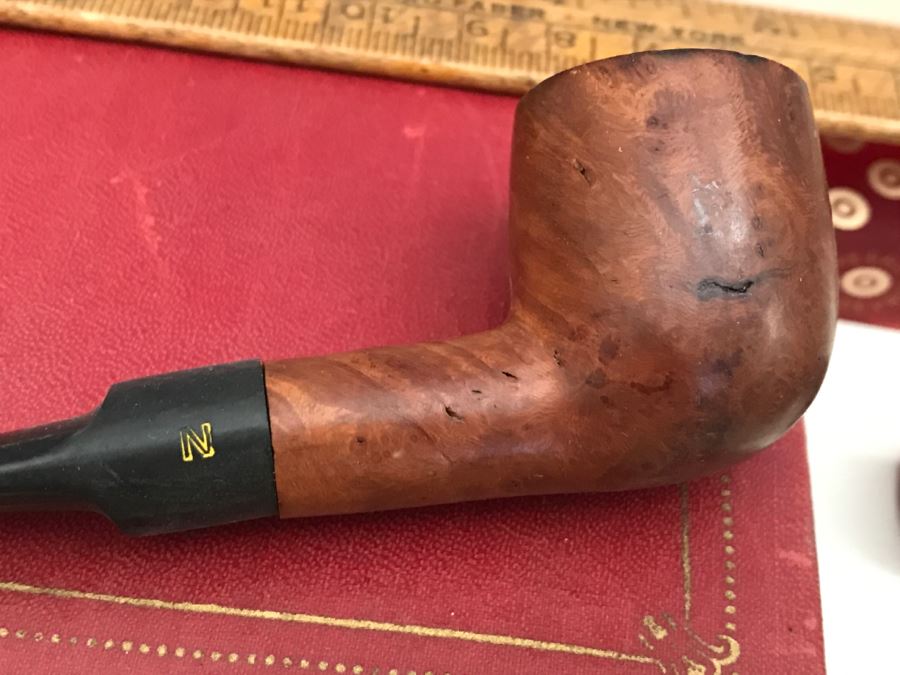 JUST ADDED - Vintage Box Filled With Various Games, Playing Cards, Pipe, Mini Spy Camera Film, Staedtler-Mars Slide Rule Germany No 54403 And More [Photo 20]