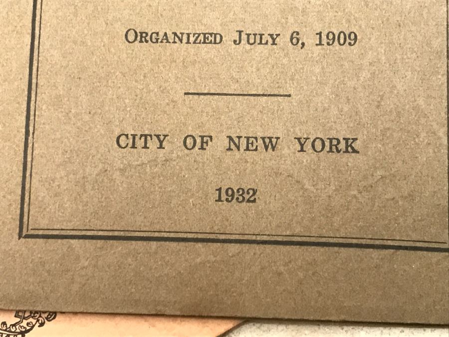 JUST ADDED - Order Of Eastern Star Chapter Books From 1930s, Order Of Eastern Star Books From 1916-1956 And Framed Certificate [Photo 9]
