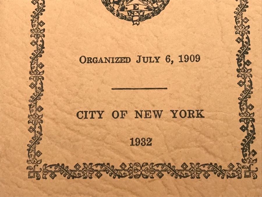 JUST ADDED - Order Of Eastern Star Chapter Books From 1930s, Order Of Eastern Star Books From 1916-1956 And Framed Certificate [Photo 11]