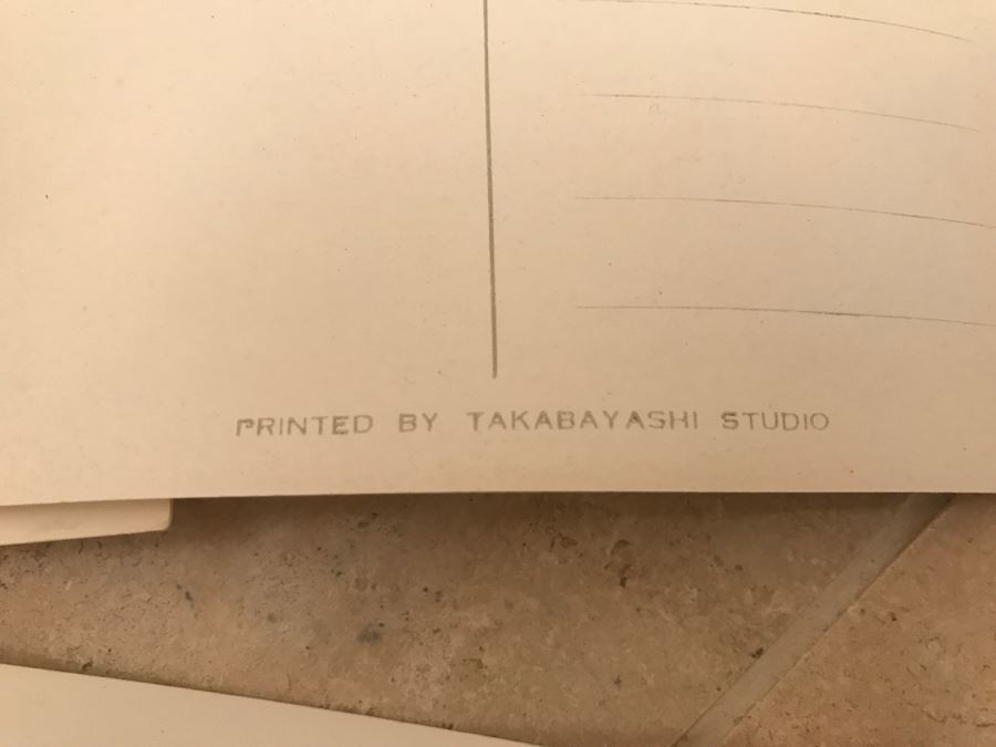 JUST ADDED - Vintage Japanese Postcards Takabayashi Studio [Photo 9]