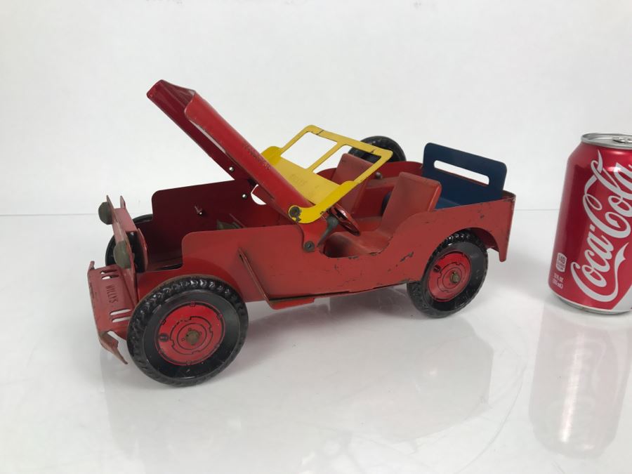 vintage willys jeep toy