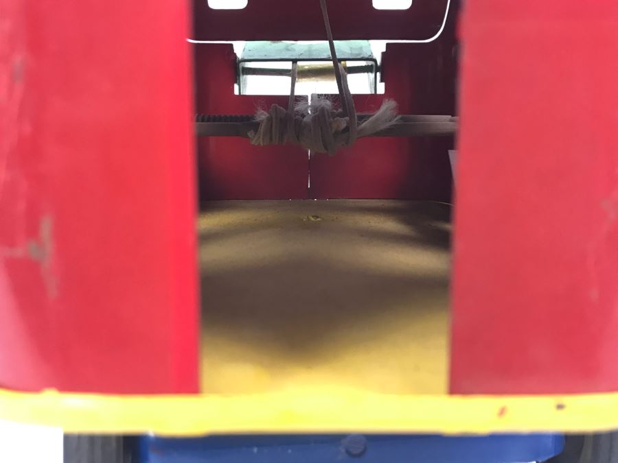 Vintage 1940/50's Wyandotte Construction Co Pressed Steel Toy Crane [Photo 18]