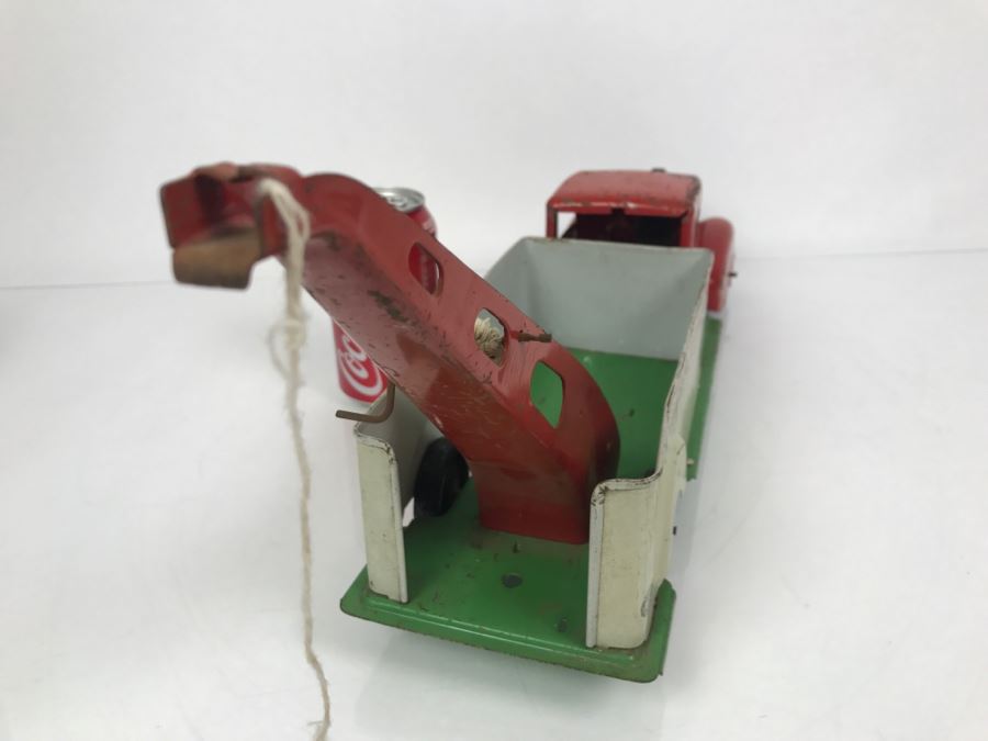 Vintage 1940/50's Wyandotte Toys Pressed Steel Service E Wrecker Truck Toy [Photo 13]