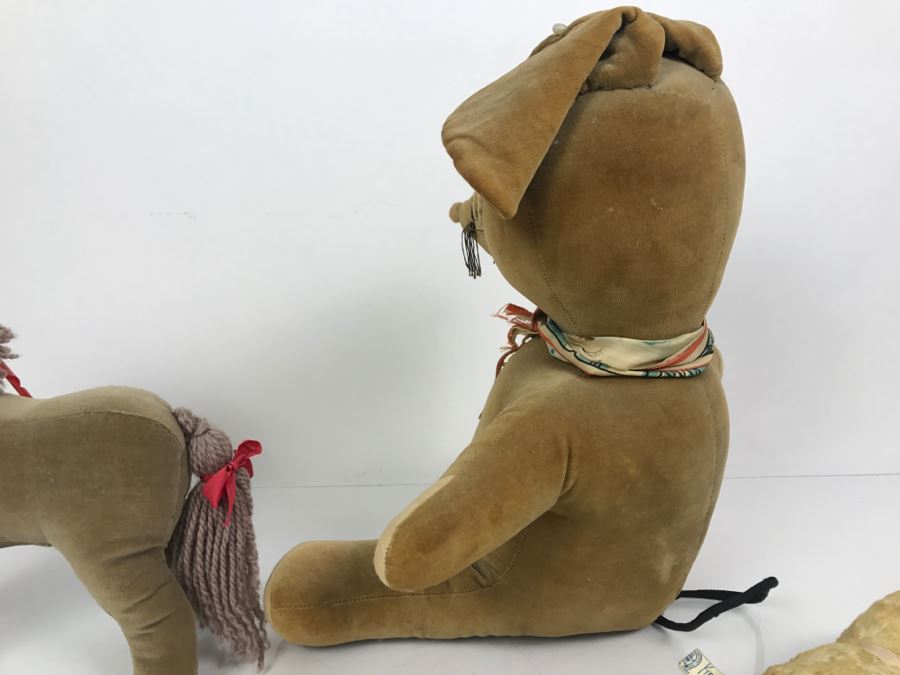 vintage knickerbocker stuffed animals