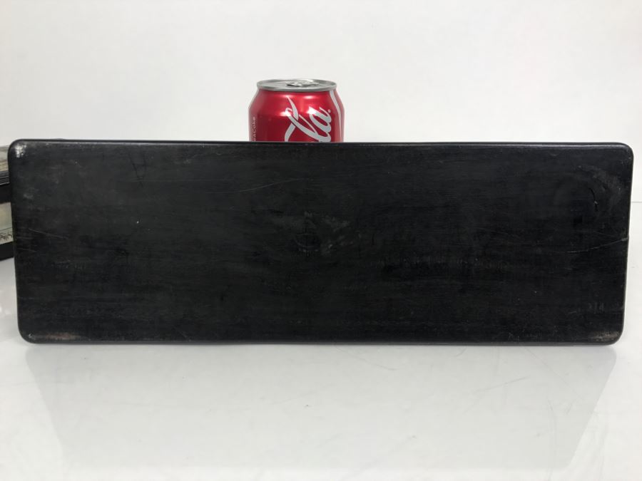 Stunning Asian Wooden Box With Detailed Mother Of Pearl Inlay On 5 Sides Of Box [Photo 40]