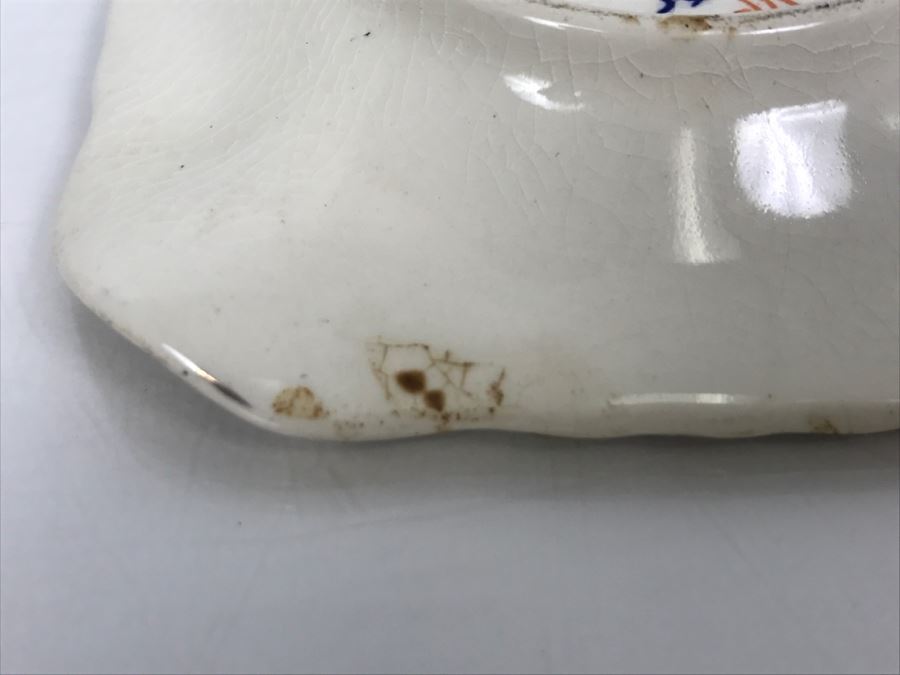 Mason's Ironstone China Mandarin England Ashtray And Holder [Photo 12]