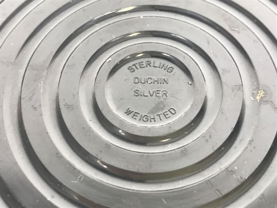 Pair Of Sterling Silver Weight Candle Holders Duchin Silver [Photo 9]