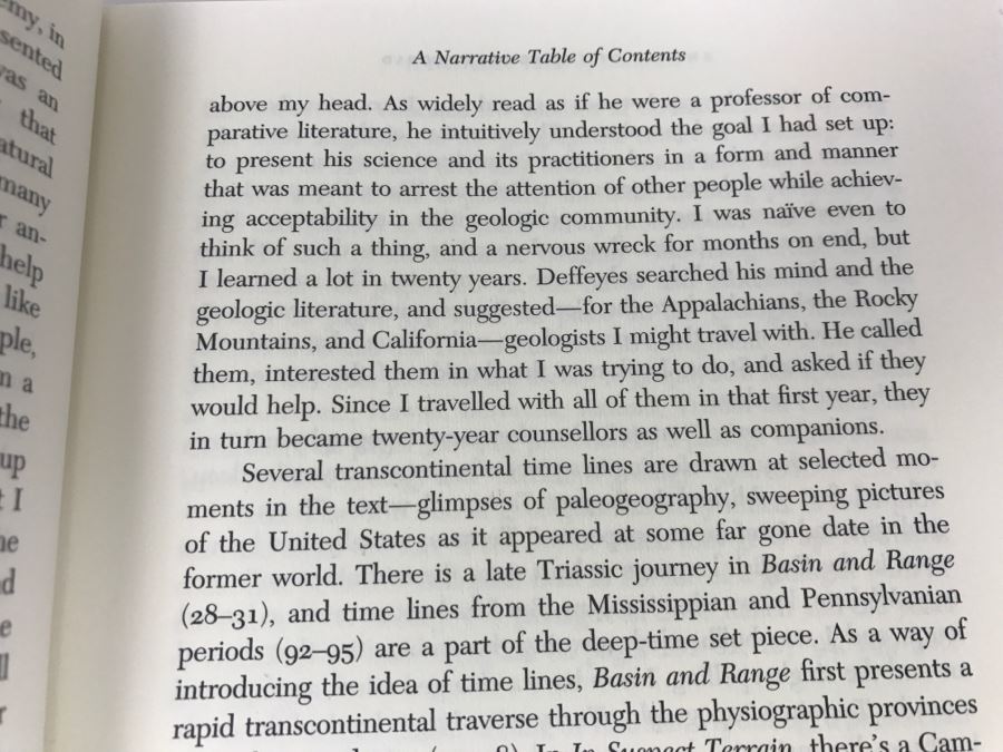 John McPhee Hand Signed And Personalized First Edition Pulitzer Prize Book 'Annals Of The Former World' Personalized 'For Ken Deffeyes ...' See Details [Photo 16]