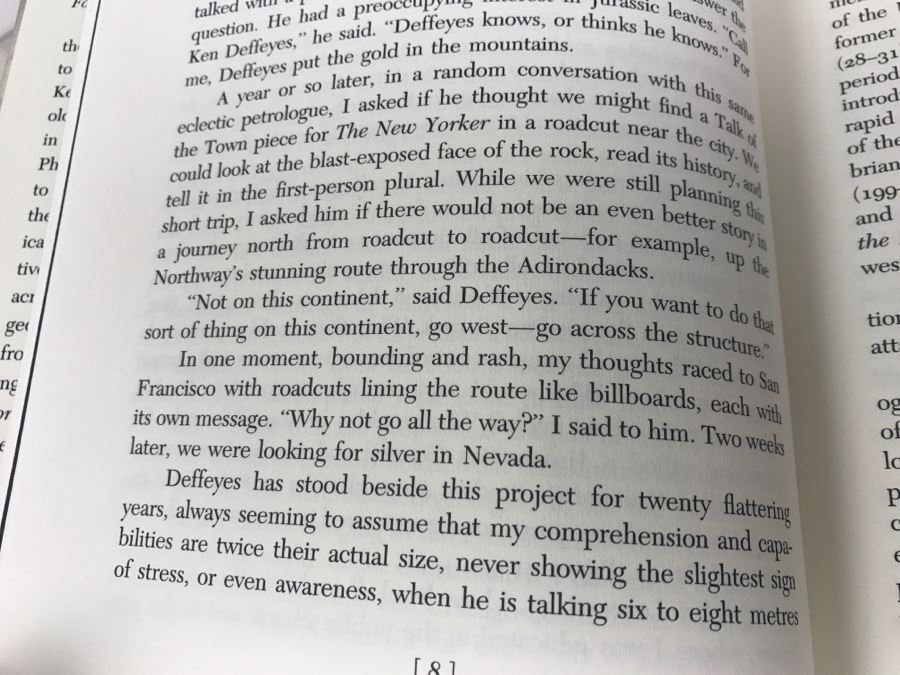 John McPhee Hand Signed And Personalized First Edition Pulitzer Prize Book 'Annals Of The Former World' Personalized 'For Ken Deffeyes ...' See Details [Photo 15]