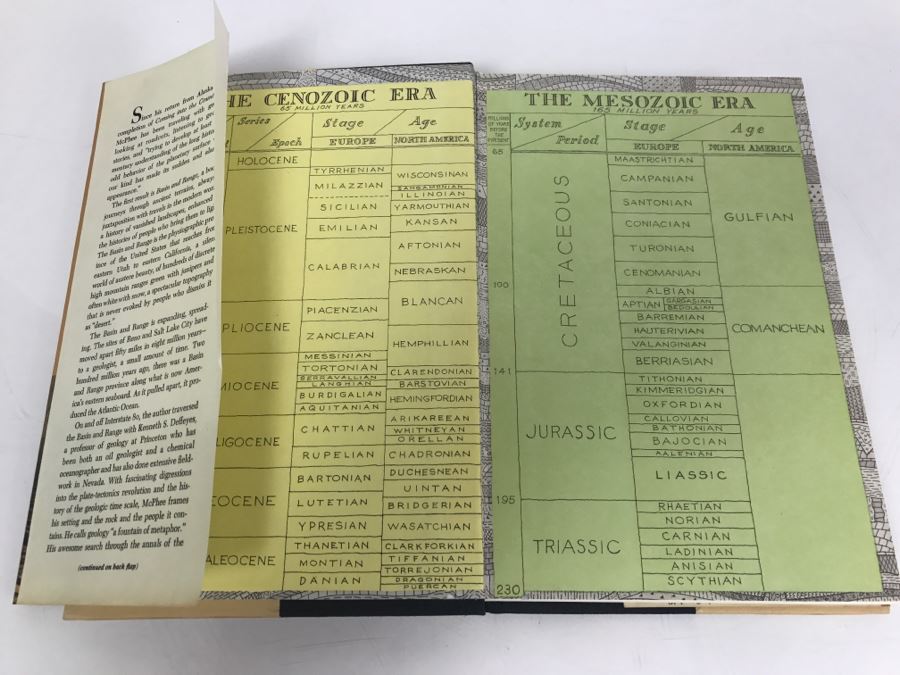 Hardcover Book 'Basin And Range' By John McPhee Third Printing [Photo 4]