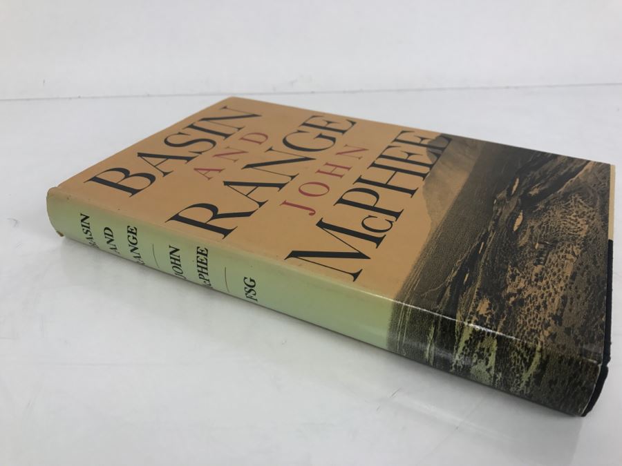 Hardcover Book 'Basin And Range' By John McPhee Third Printing [Photo 2]