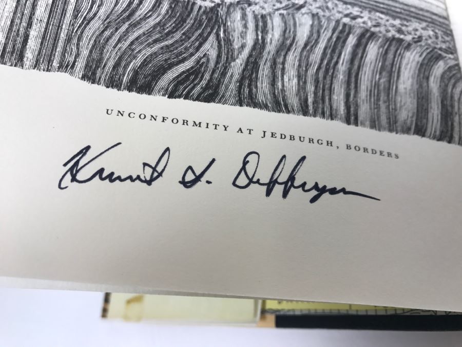Hardcover Book 'Basin And Range' By John McPhee First Edition Hand Signed By Kenneth S. Deffeyes [Photo 6]