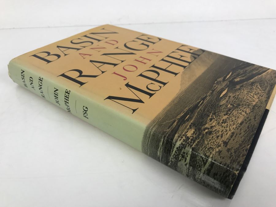 Personalized Postcard From John McPhee To Ken Deffeyes And Hand Signed And Personalized Hardcoverd Book 'Basin And Range' By John McPhee - SEE DETAILS [Photo 7]