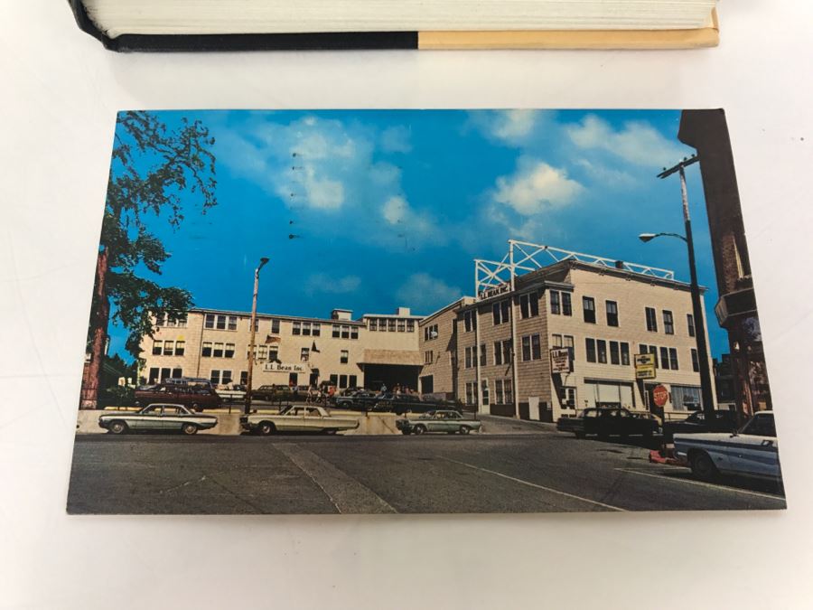 Personalized Postcard From John McPhee To Ken Deffeyes And Hand Signed And Personalized Hardcoverd Book 'Basin And Range' By John McPhee - SEE DETAILS [Photo 6]