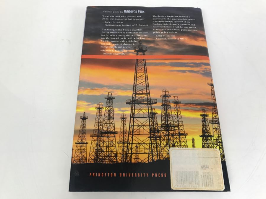 Hardcover Book 'Hubbert's Peak' The Impending World Oil Shortage By Kenneth S. Deffeyes Princeton University Press 2001 [Photo 5]