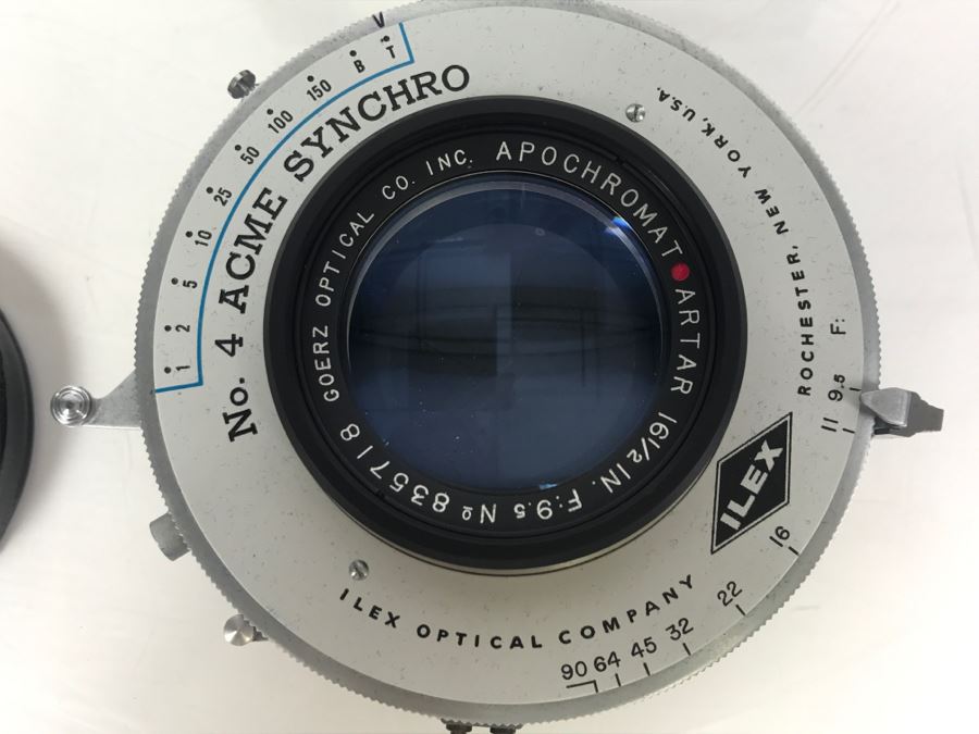 GOERZ Optical 'Red Dot' Artar 16 1/2' Acme 4 Mount Kollmorgen With Box [Photo 8]