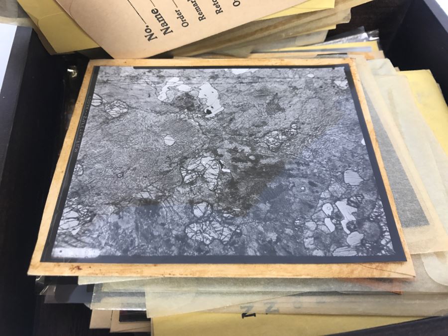 (2) Vintage Wooden Boxes Filled With Negatives And Photographs From Kenneth S. Deffeyes Princeton PhD Geologist [Photo 24]