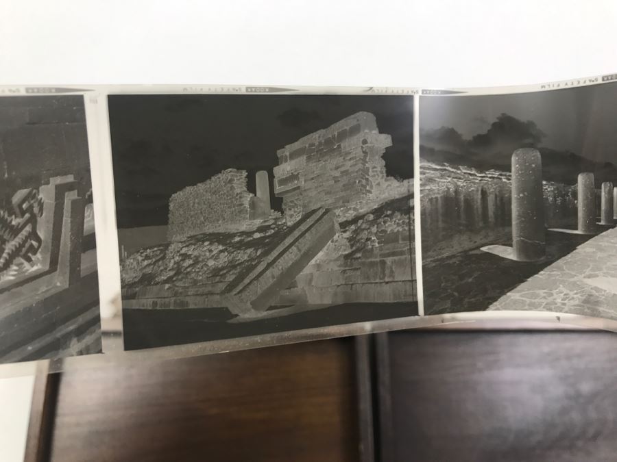 (2) Vintage Wooden Boxes Filled With Negatives And Photographs From Kenneth S. Deffeyes Princeton PhD Geologist [Photo 16]