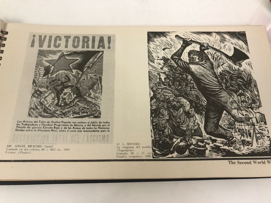 Important Book 1949 TGP MEXICO The Workshop For Popular Graphic Art A Record Of Twelve Years Of Collective Work With (5) Original Hand Signed Engravings By Zalce, Beltran, Ledesma, Mora And Merida - Hannes Meyer - See All Photos Estimate $1,000 [Photo 24]