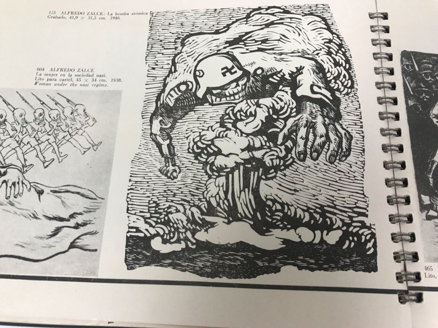 Important Book 1949 TGP MEXICO The Workshop For Popular Graphic Art A Record Of Twelve Years Of Collective Work With (5) Original Hand Signed Engravings By Zalce, Beltran, Ledesma, Mora And Merida - Hannes Meyer - See All Photos Estimate $1,000 [Photo 27]