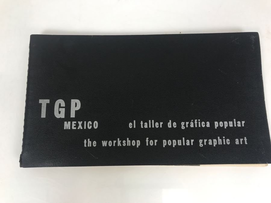 Important Book 1949 TGP MEXICO The Workshop For Popular Graphic Art A Record Of Twelve Years Of Collective Work With (5) Original Hand Signed Engravings By Zalce, Beltran, Ledesma, Mora And Merida - Hannes Meyer - See All Photos Estimate $1,000 [Photo 1]