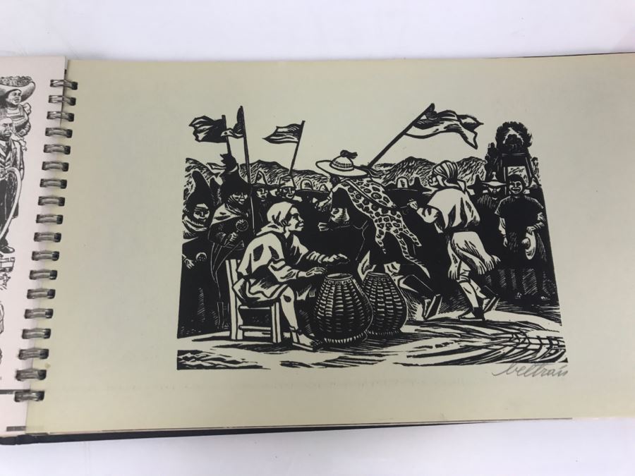 Important Book 1949 TGP MEXICO The Workshop For Popular Graphic Art A Record Of Twelve Years Of Collective Work With (5) Original Hand Signed Engravings By Zalce, Beltran, Ledesma, Mora And Merida - Hannes Meyer - See All Photos Estimate $1,000 [Photo 39]