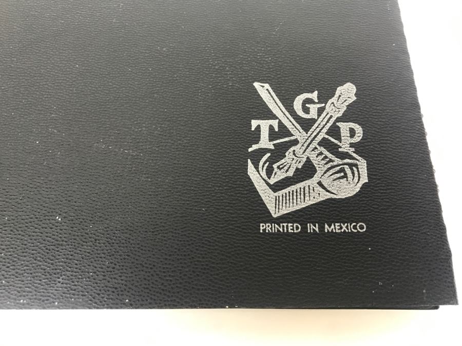 Important Book 1949 TGP MEXICO The Workshop For Popular Graphic Art A Record Of Twelve Years Of Collective Work With (5) Original Hand Signed Engravings By Zalce, Beltran, Ledesma, Mora And Merida - Hannes Meyer - See All Photos Estimate $1,000 [Photo 2]