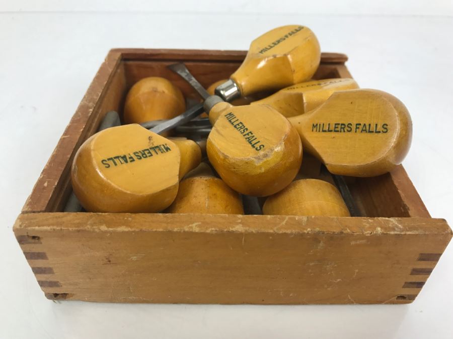 Vintage Miller Falls Carving Tool Set [Photo 2]